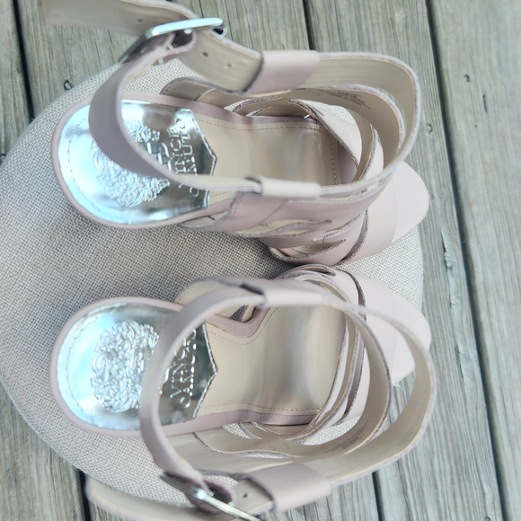 Vince Camuto Blush Strappy Sandals - Picture 8 of 10